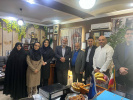 بازدید سرپرست معاونت پژوهش و فناوری از مرکز آموزش علمی کاربردی فرهنگ و هنر واحد ۴۸ تهران